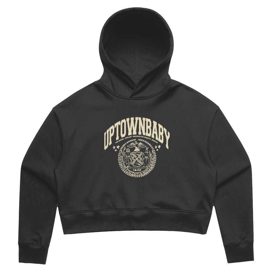 UPTOWNBABY Women's Relax Crop Hood