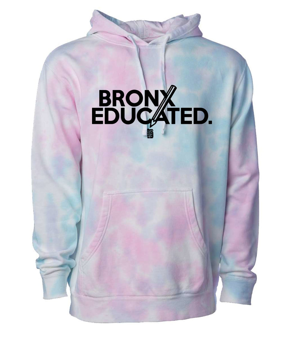 Bronx Educated Tie Dye Cotton Candy Hoodie