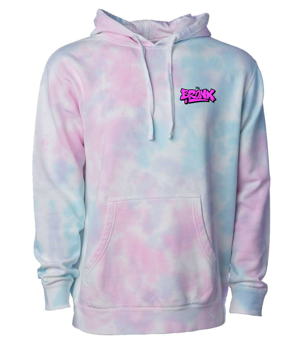 The Bronx Tie Dye Cotton Candy Hoodie [Embroidered]