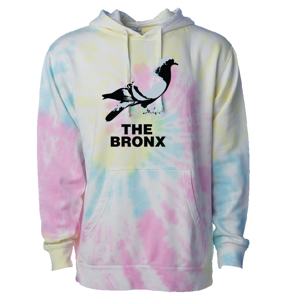 The Bronx Pidgeon Tie Dye Sunset Swirl Hoodie