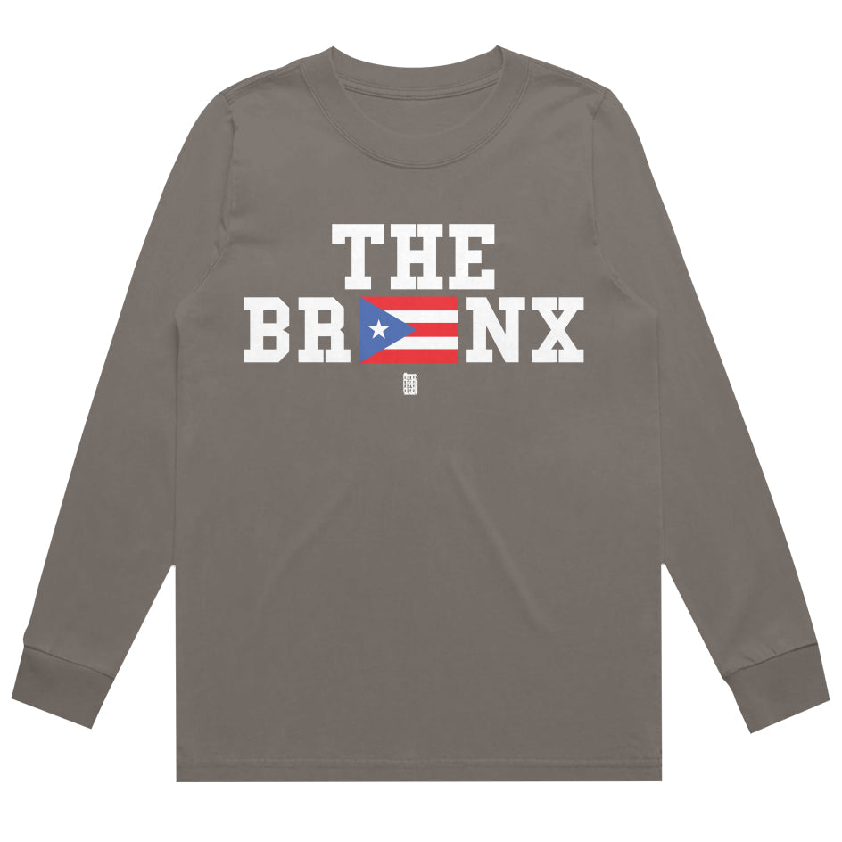 The Bronx (PR) Womens Heavy Faded LS Tee