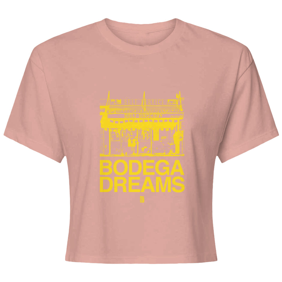 Bodega Dreams Womens Ideal Crop Top