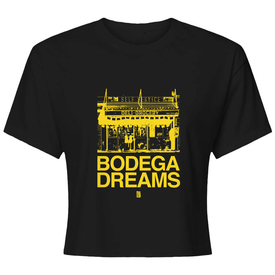 Bodega Dreams Womens Ideal Crop Top