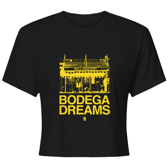 Bodega Dreams Womens Ideal Crop Top