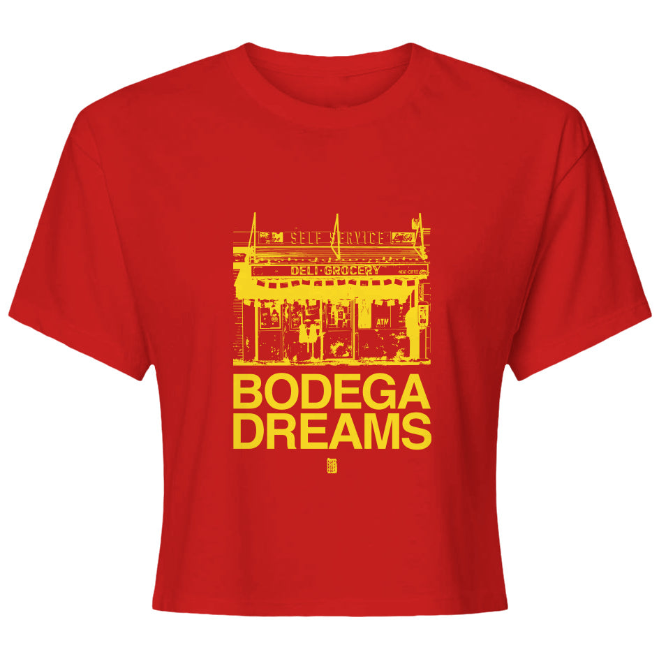 Bodega Dreams Womens Ideal Crop Top