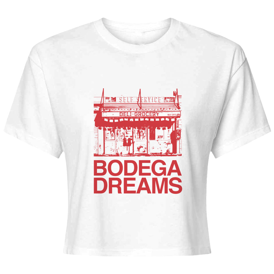 Bodega Dreams Womens Ideal Crop Top