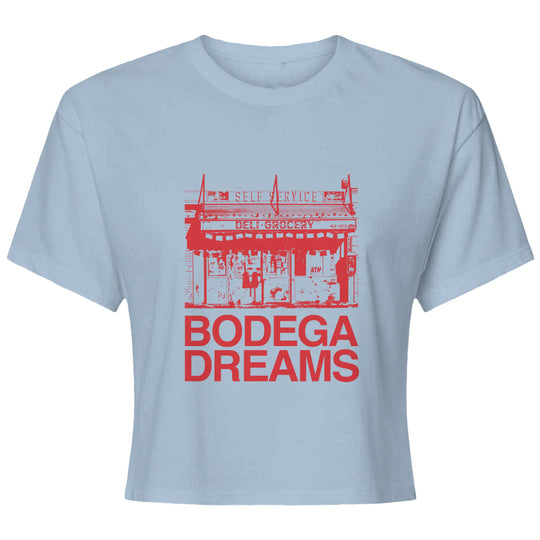Bodega Dreams Womens Ideal Crop Top