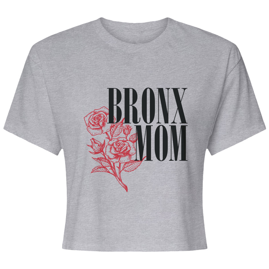 Bronx Mom Womens Ideal Crop Top