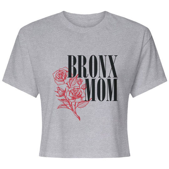 Bronx Mom Womens Ideal Crop Top