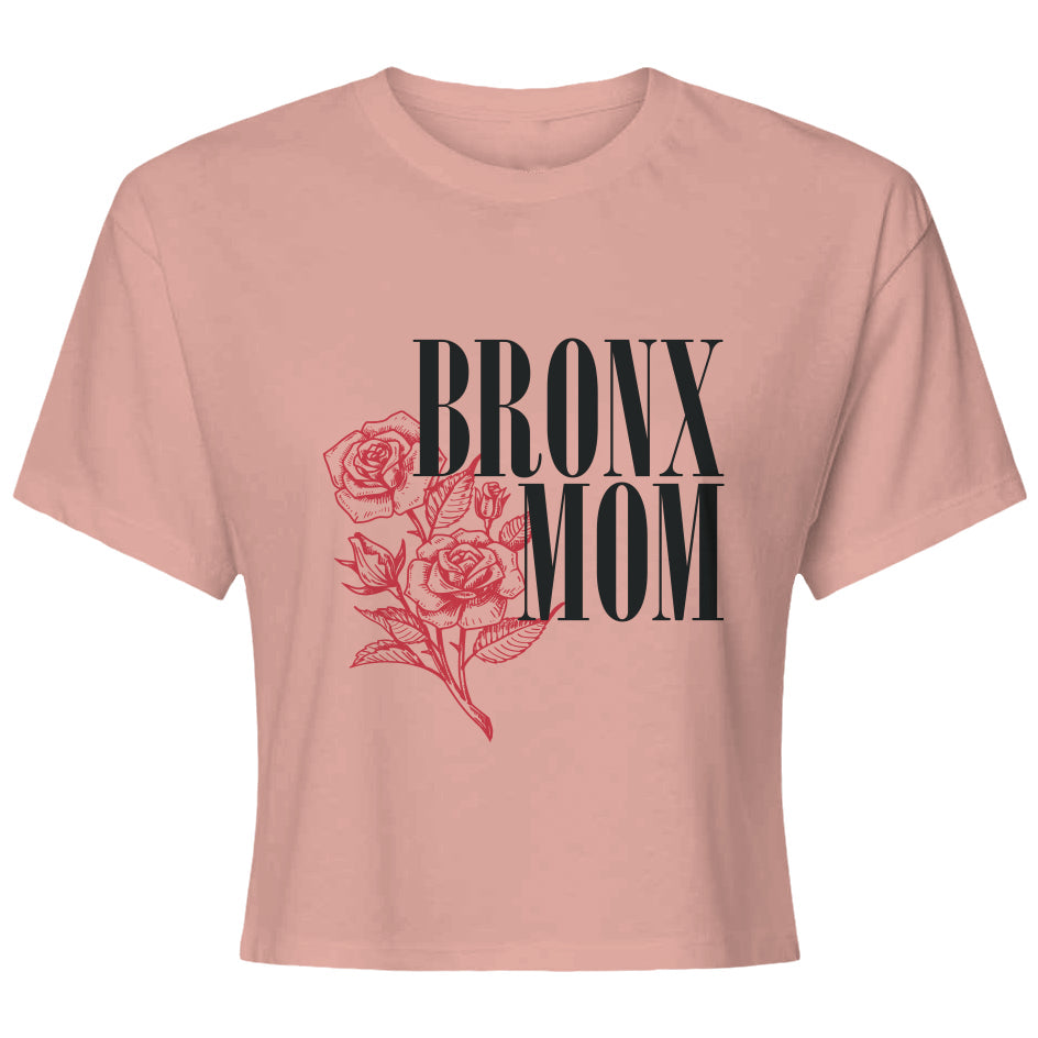 Bronx Mom Womens Ideal Crop Top