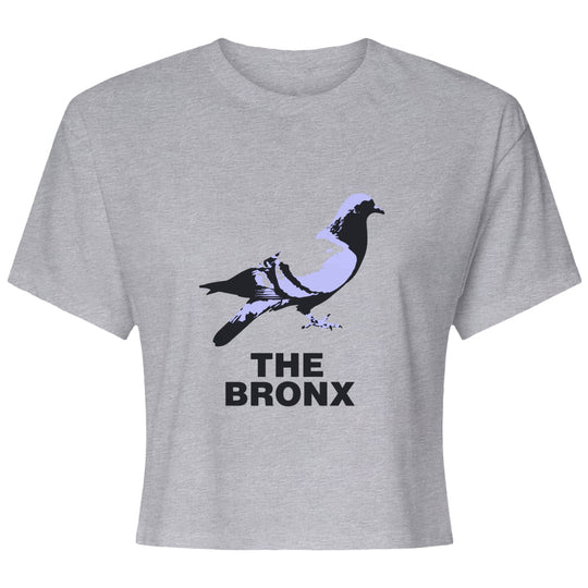 The Bronx Pidgeon Womens Ideal Crop Top