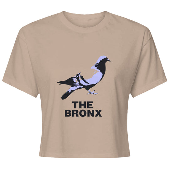 The Bronx Pidgeon Womens Ideal Crop Top