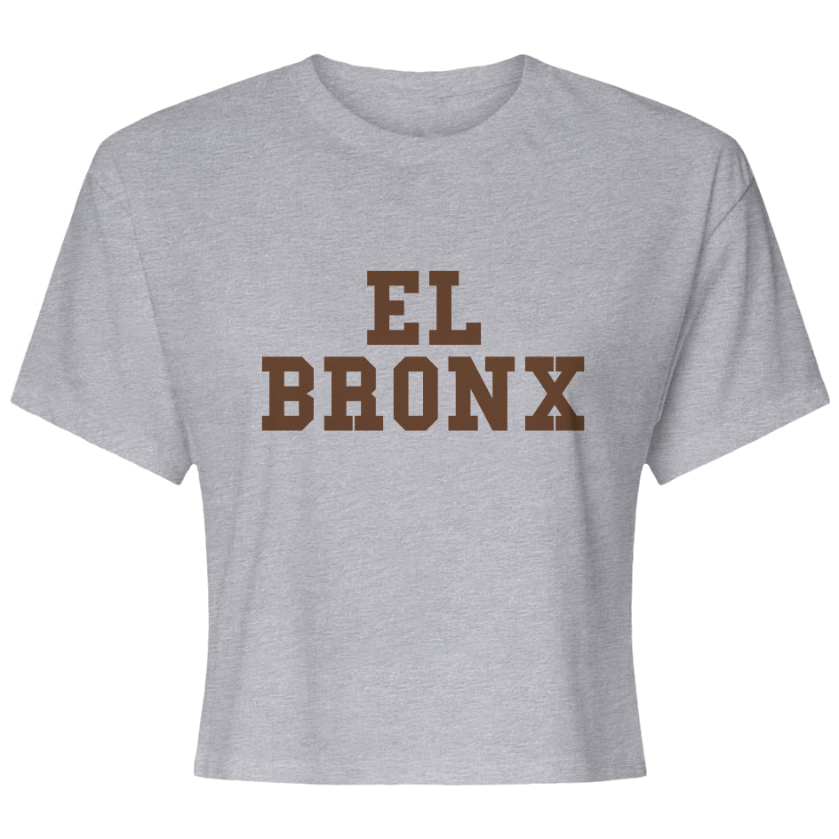 EL BRONX Womens Ideal Crop Top