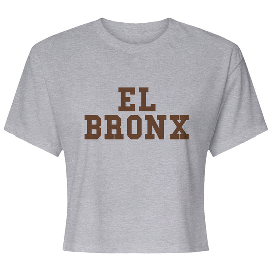 EL BRONX Womens Ideal Crop Top