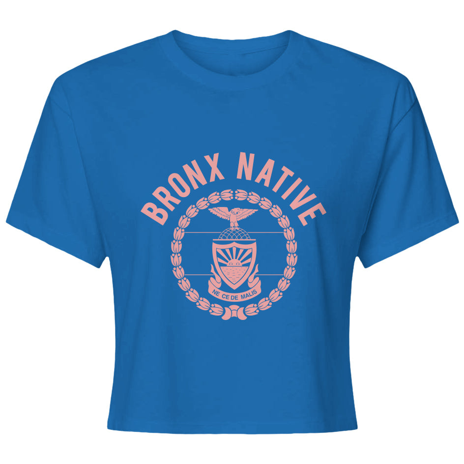 Bronx Native 718 Womens Ideal Crop Top