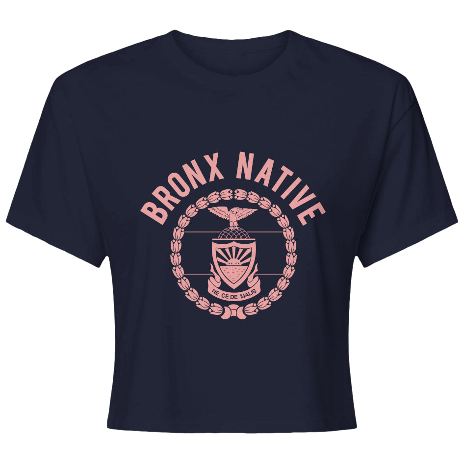 Bronx Native 718 Womens Ideal Crop Top