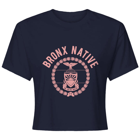 Bronx Native 718 Womens Ideal Crop Top