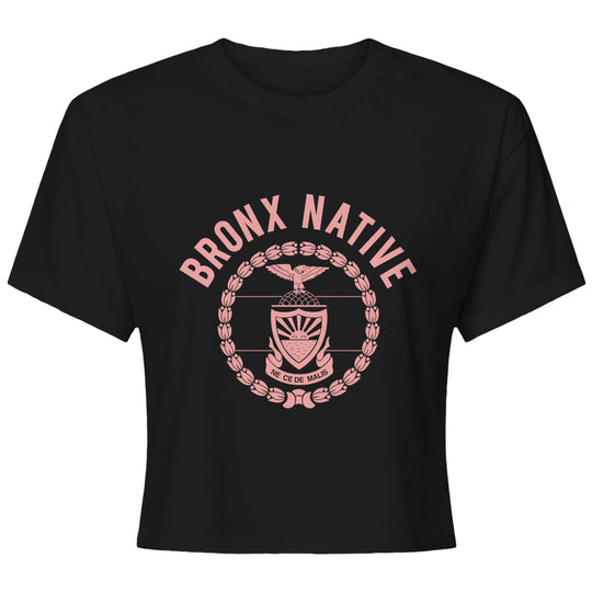 Bronx Native 718 Womens Ideal Crop Top