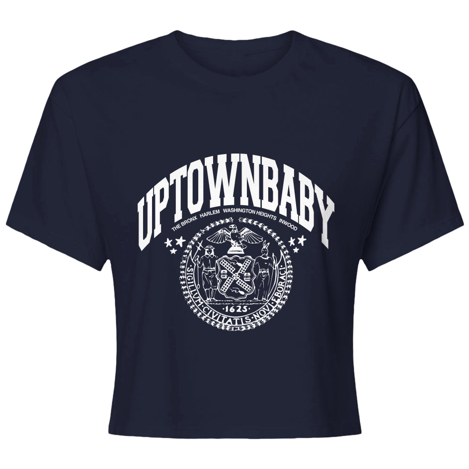 Uptown Baby Womens Ideal Crop Top