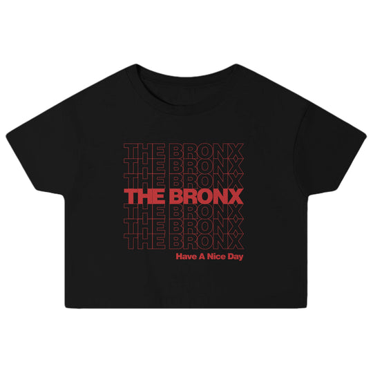 The Bronx Have a Nice Day Crop Top