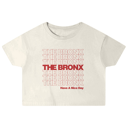 The Bronx Have a Nice Day Crop Top