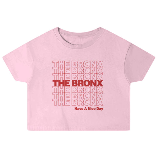 The Bronx Have a Nice Day Crop Top
