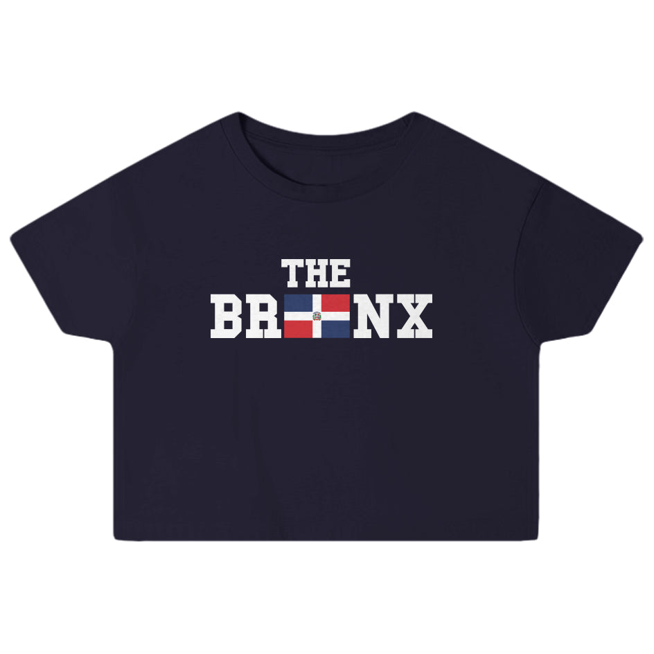 The Bronx Flag (DR) Women's Crop Top
