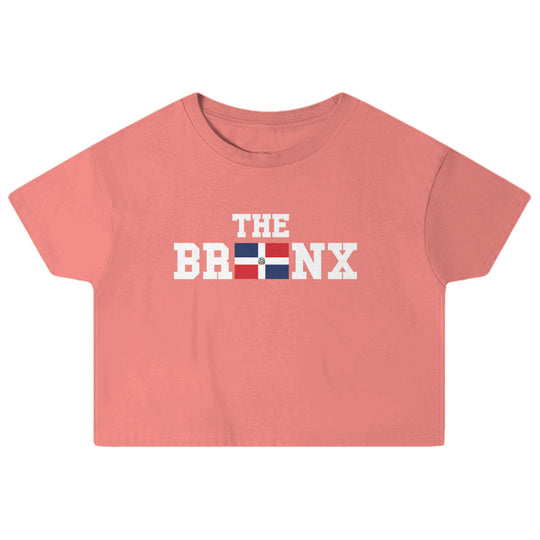 The Bronx Flag (DR) Women's Crop Top