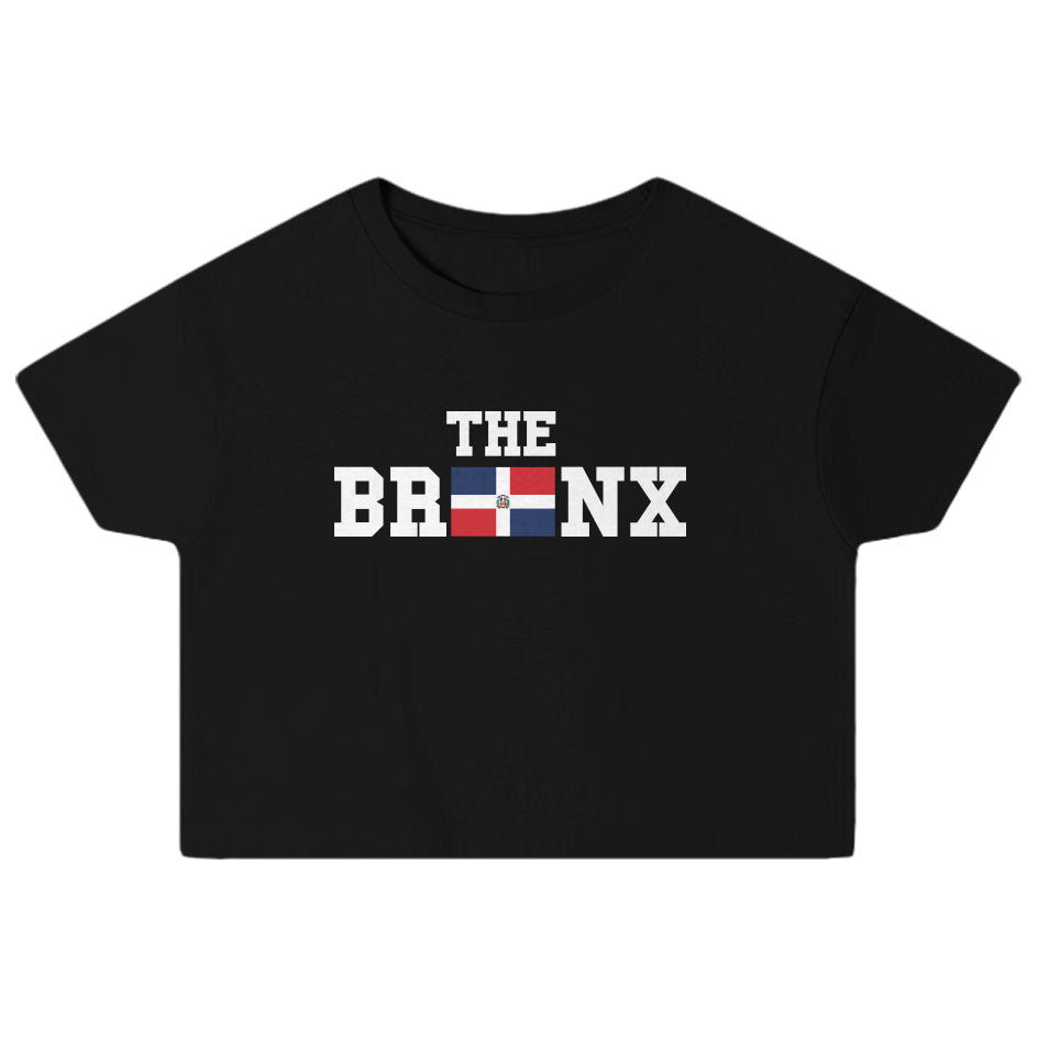 The Bronx Flag (DR) Women's Crop Top