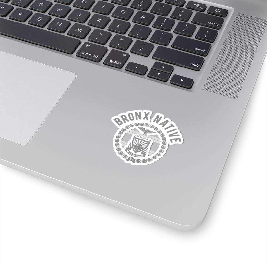 Bronx Native Crest (Silver) Sticker