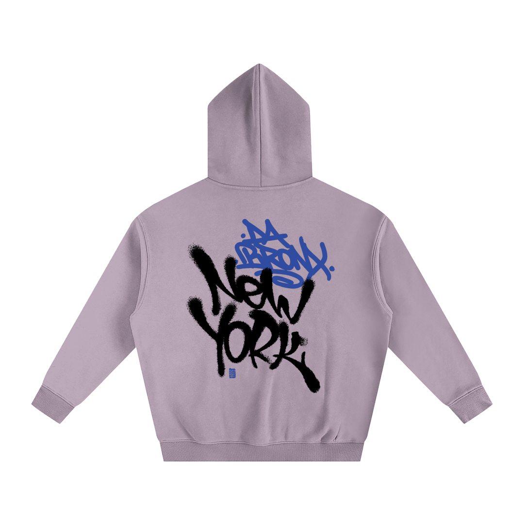 Da Bronx Oversize Fleeced Hoodie