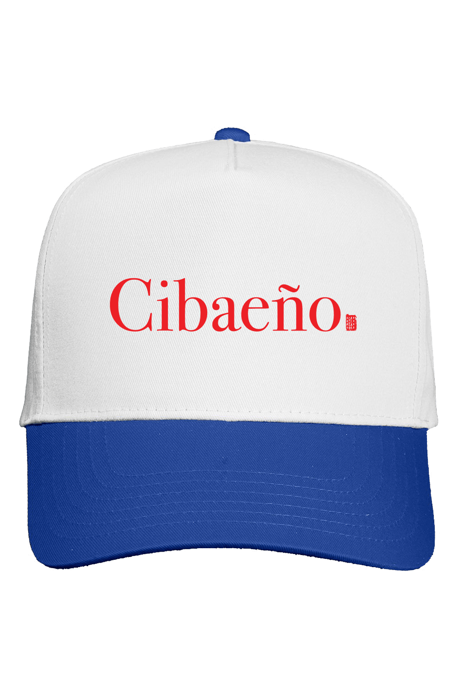 Cibaeño Five Panel Two Tone Embroidered Snapback Hat