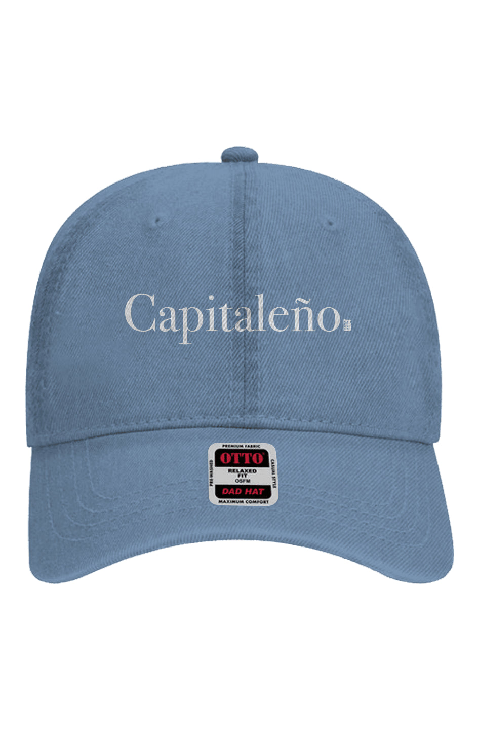Capitaleno Denim Embroidered Dad Hat