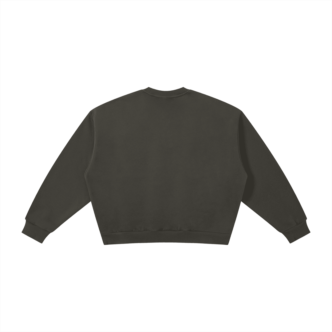 El Malo Del Bronx Boxy Fleece Crewneck Sweatshirt Alt Colorway by Bronx Native for New York summer