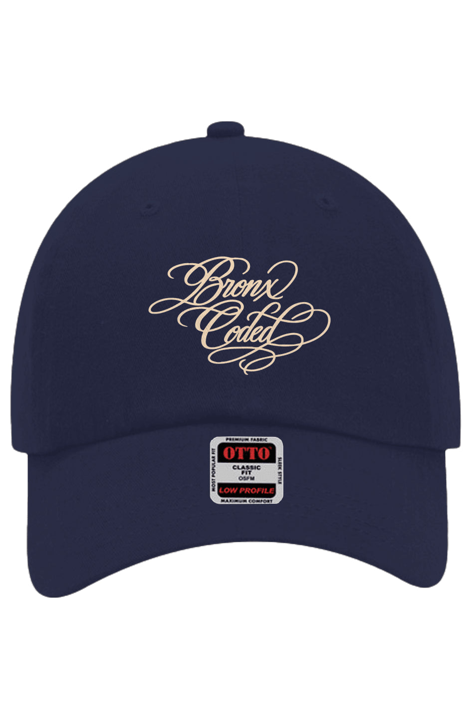 Bronx Coded 6 Panel Baseball Cap [Embroidered]