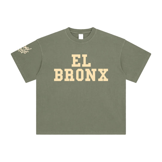 EL BRONX Enzyme Washed T-Shirt