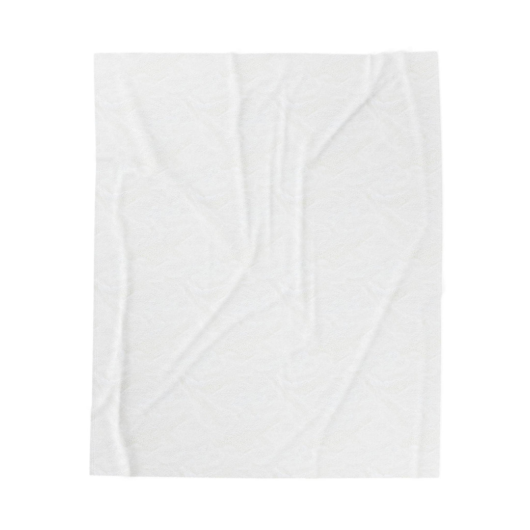 Bodega Baddie Velveteen Plush Blanket — Pink Retro Diner/Grocery Graphic Throw