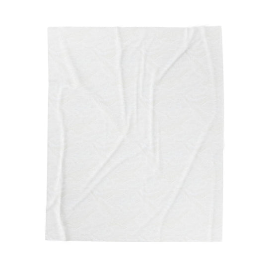 Bodega Baddie Velveteen Plush Blanket — Pink Retro Diner/Grocery Graphic Throw