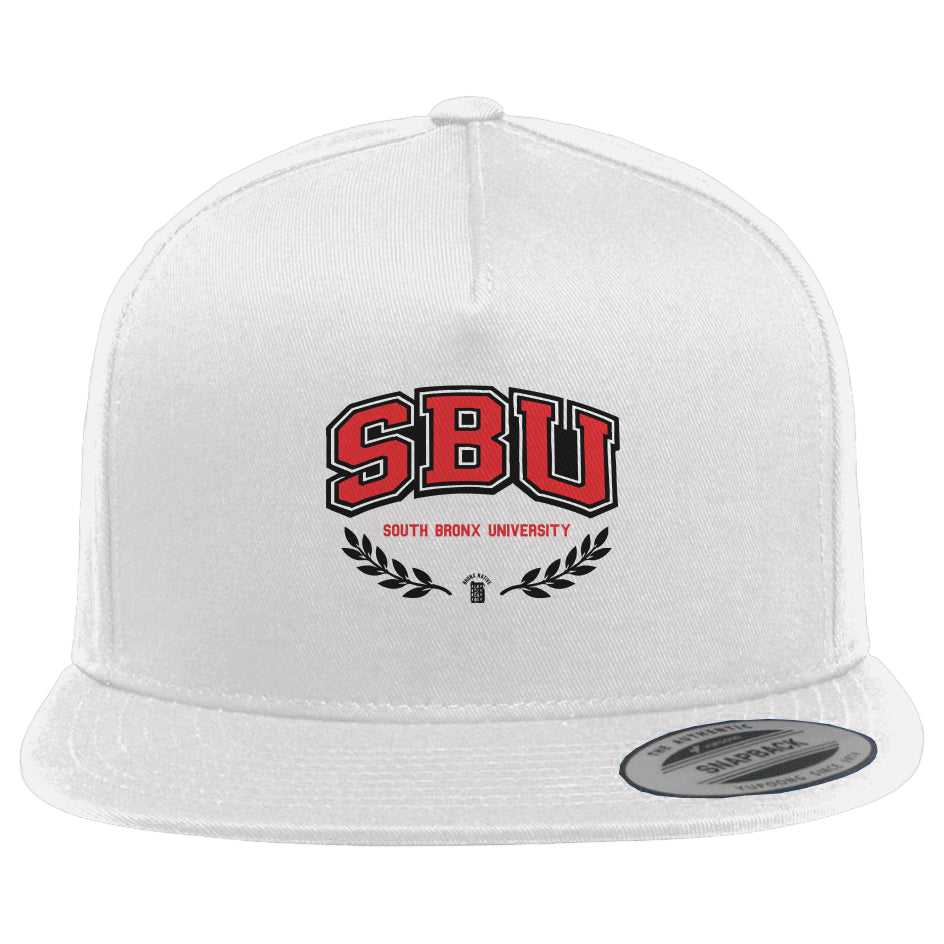 South Bronx University 5-Panel Cotton Twill Snapback Cap