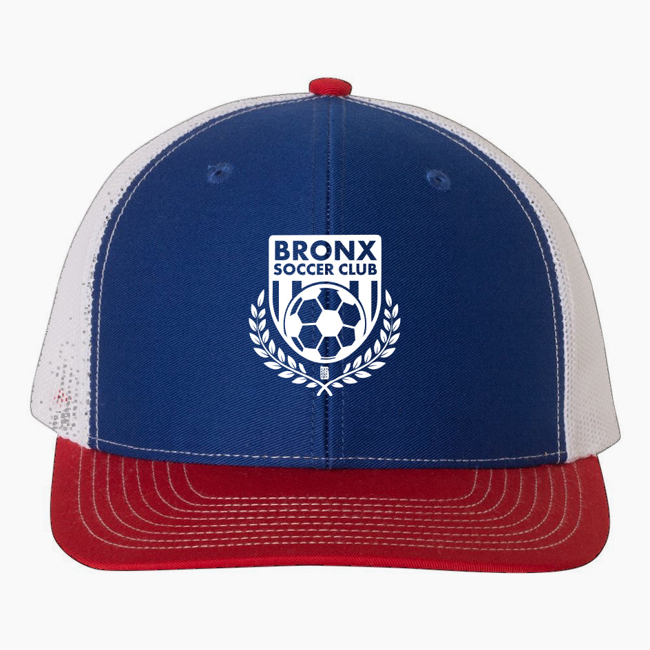 Bronx Soccer Club Richardson-Royal Red White product image by Bronx Native