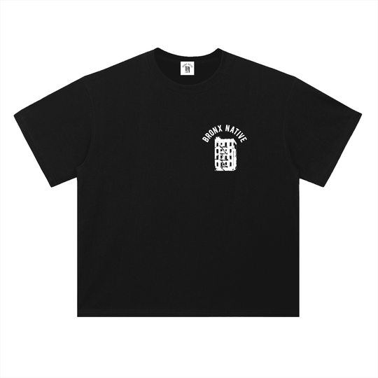 Bronx Native x Cinco de Mayo Heavyweight Drop Shoulder Cotton T-Shirt by Bronx Native