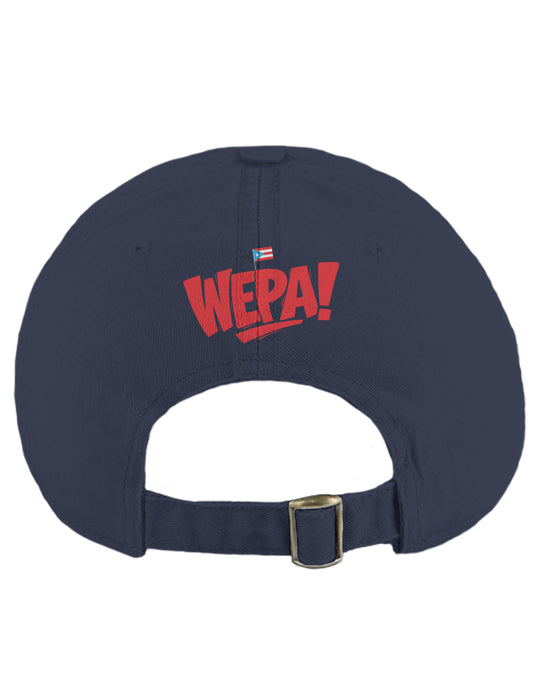 Bronx Boricua WEPA! 🇵🇷 Dad Hat [Embroidered] by Bronx Native - Puerto Rico Collection
