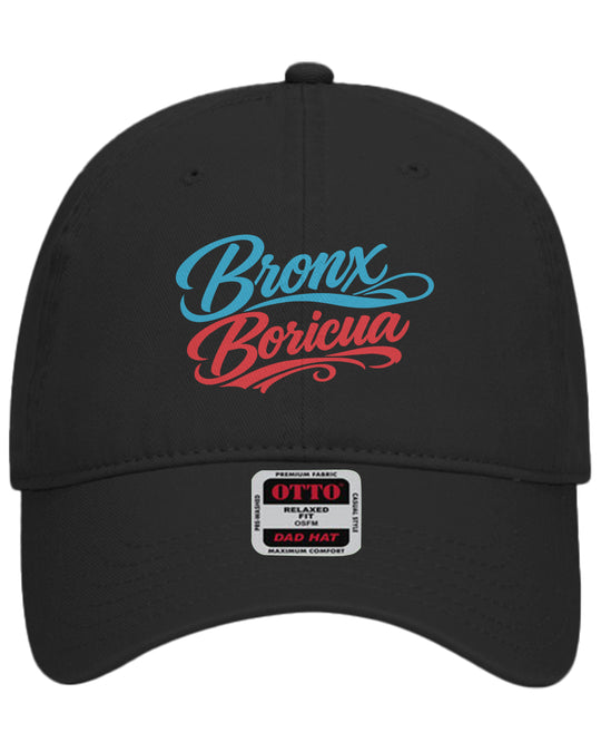 Bronx Boricua WEPA! 🇵🇷 Dad Hat [Embroidered] by Bronx Native - Puerto Rico Collection