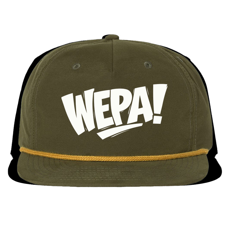 WEPA! Richardson Rope Snapback by Bronx Native - Puerto Rico Collection