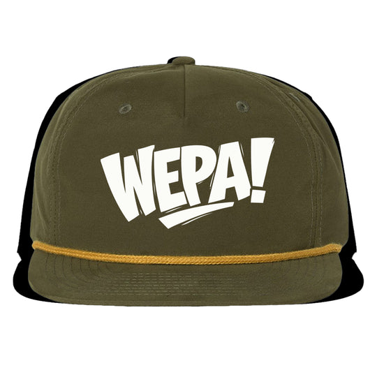 WEPA! Richardson Rope Snapback by Bronx Native - Puerto Rico Collection