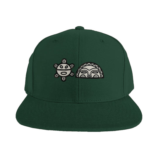Sun & Moon Premium Snapback [Embroidered] by Bronx Native - Puerto Rico Collection
