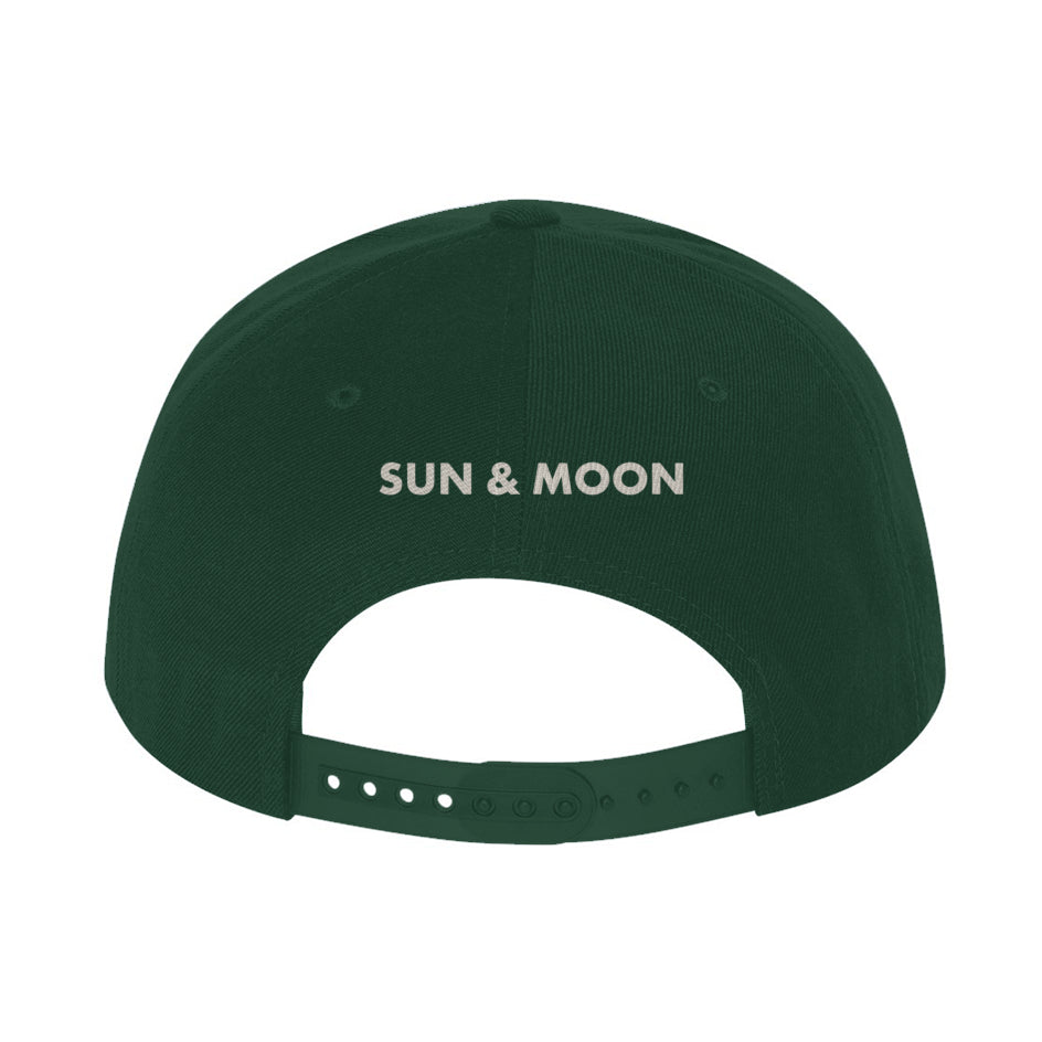 Sun & Moon Premium Snapback [Embroidered] by Bronx Native - Puerto Rico Collection