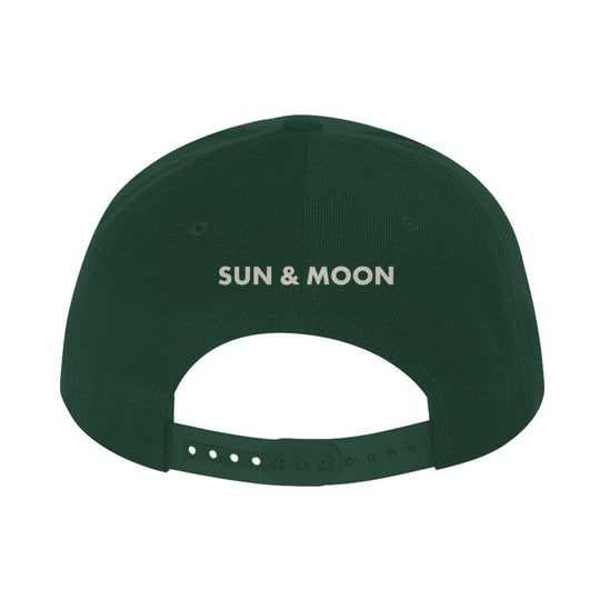 Sun & Moon Premium Snapback [Embroidered] by Bronx Native - Puerto Rico Collection