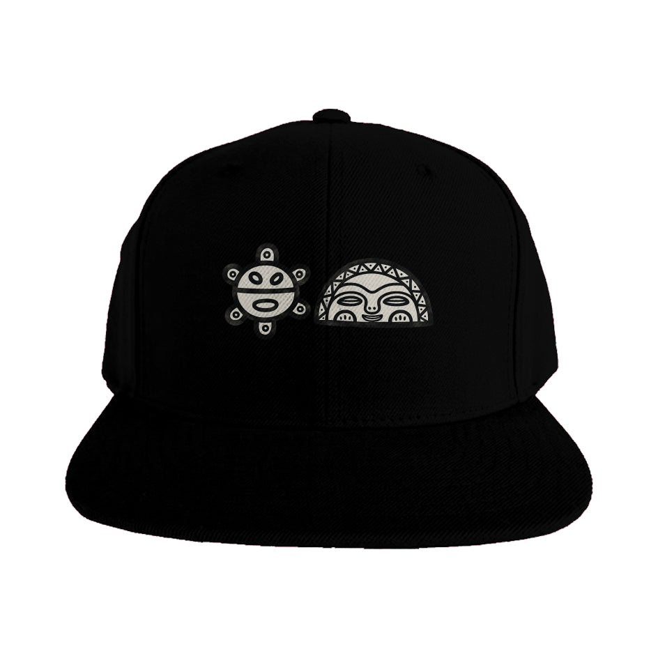 Sun & Moon Premium Snapback [Embroidered] by Bronx Native - Puerto Rico Collection