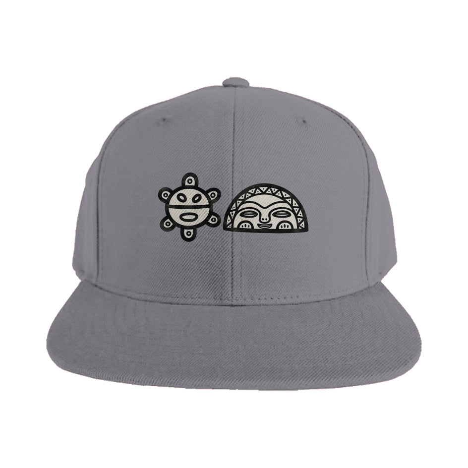 Sun & Moon Premium Snapback [Embroidered] by Bronx Native - Puerto Rico Collection